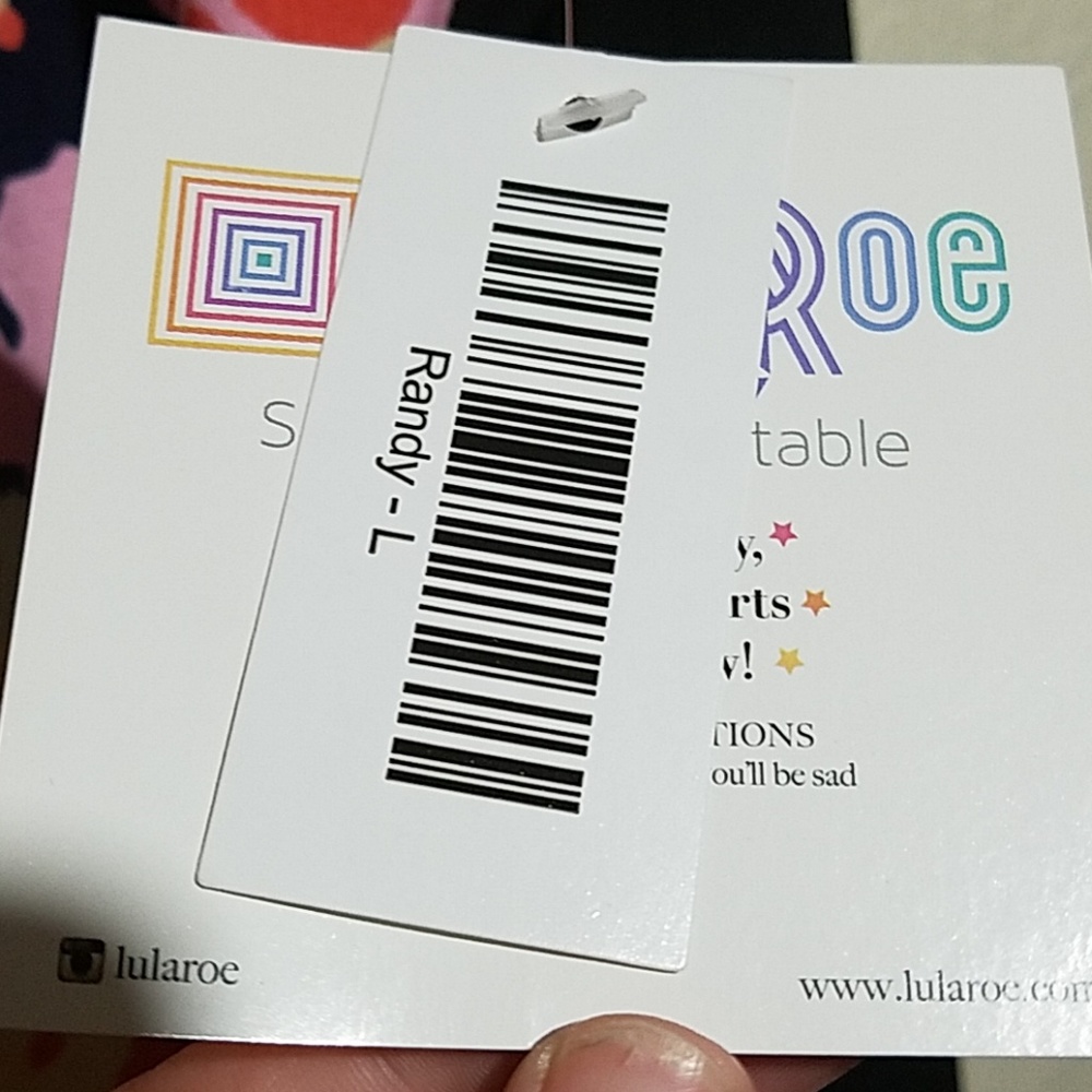 Lularoe Randy Tee - Picture 3 of 3